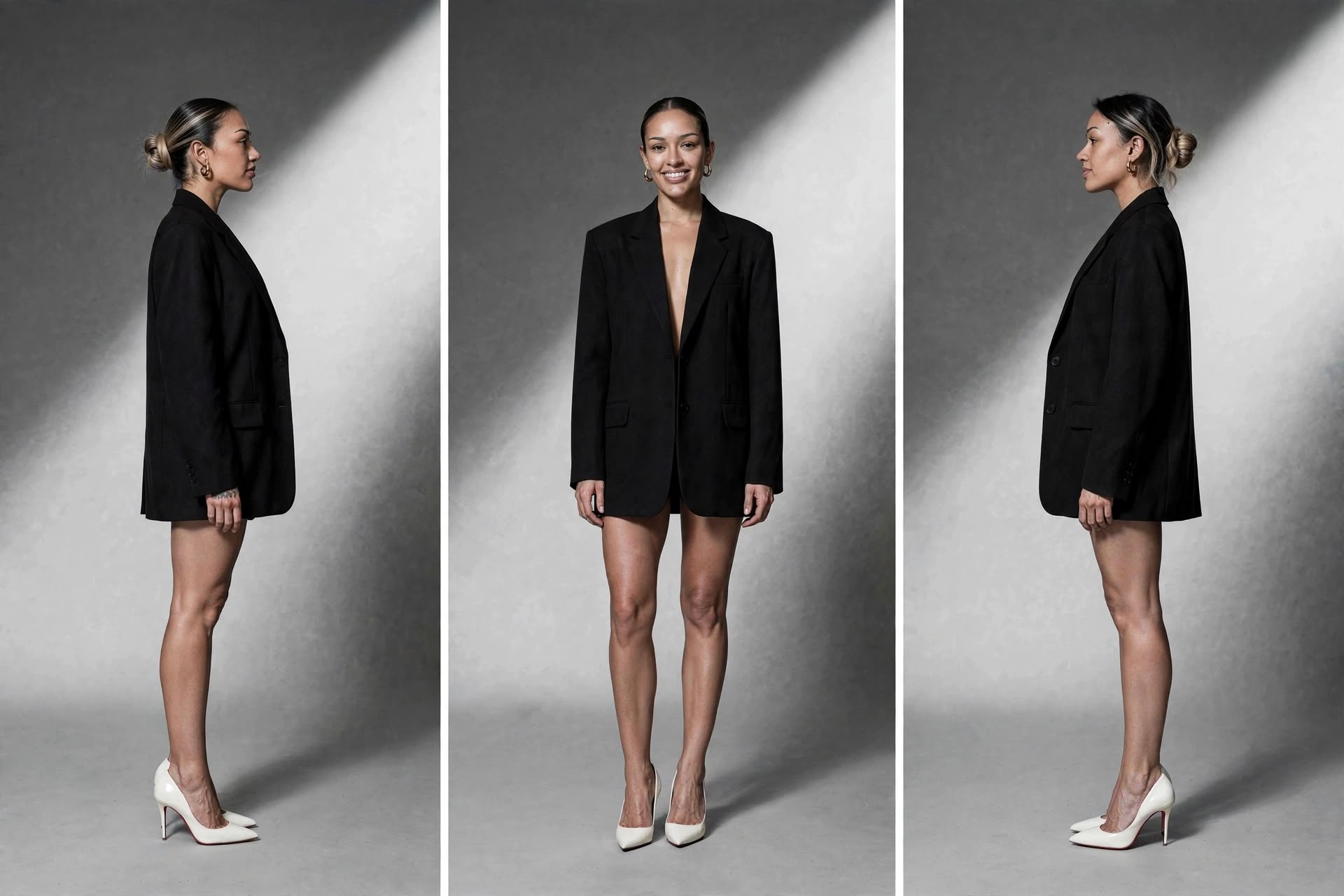 Noir collection — black blazer